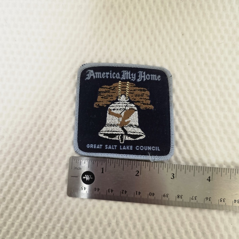 America My Home Great Salt Lake Council Patch Boy Scouts of America BSA